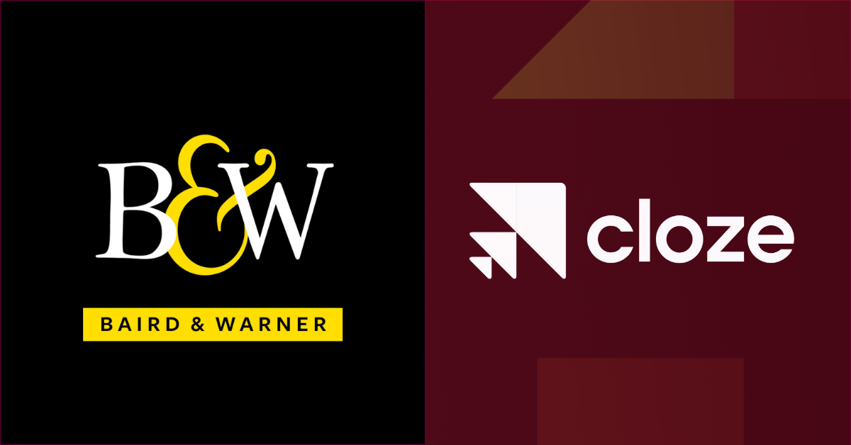 Baird & Warner Boosts Agent Production By 36% With Cloze | Cloze Blog